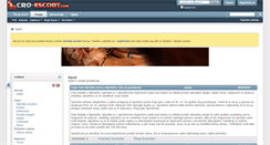 Desktop Screenshot of cro-escort.com